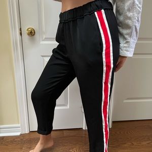 Zara Racer Stripe Trousers